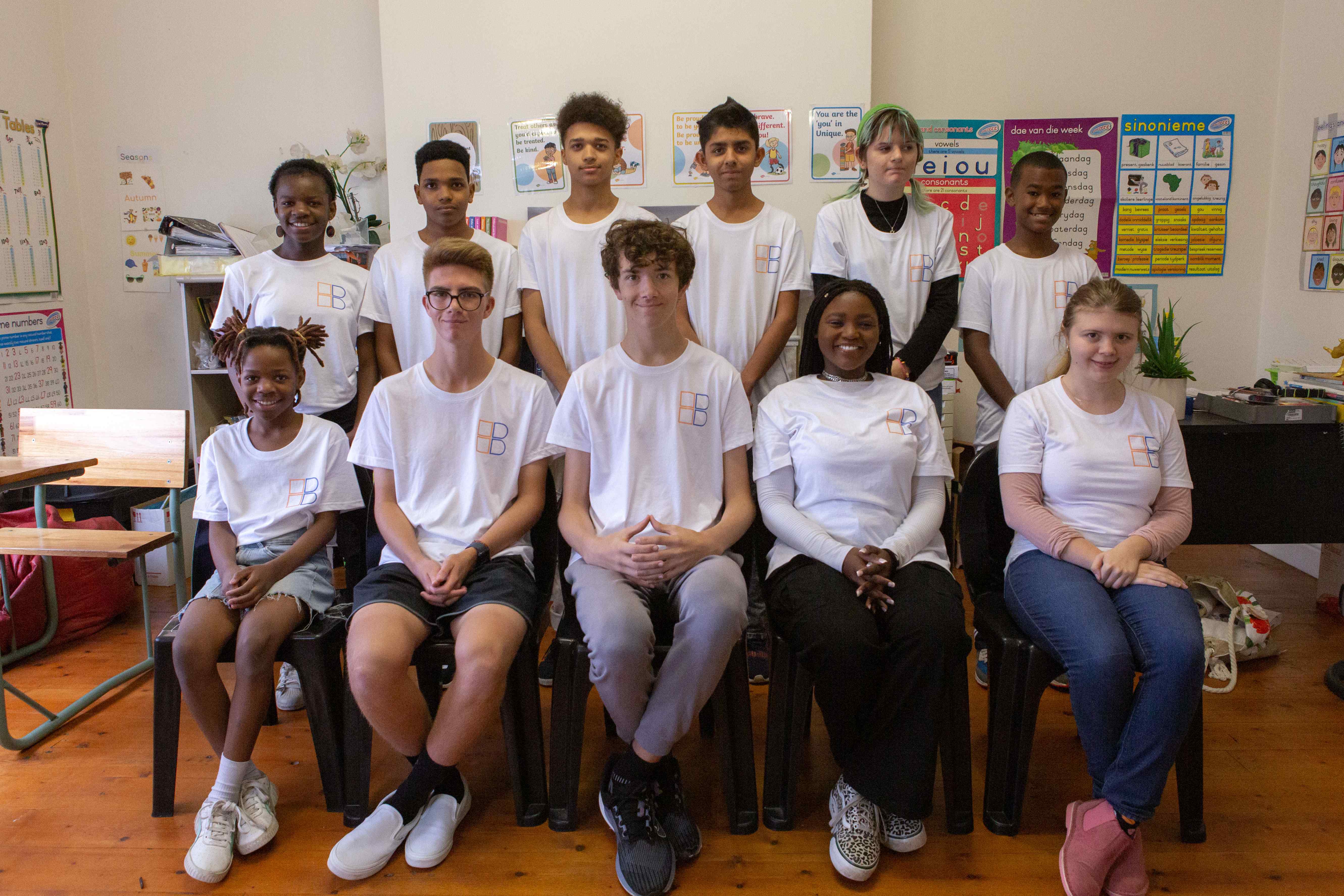 Eduboost school learners in classroom